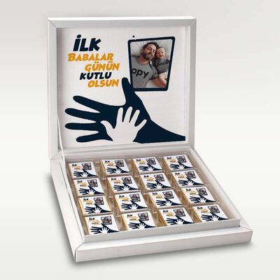 Babama İlk Babalar Günü Çikolata Hediyem - 1