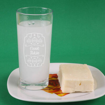 Babaya Yılbaşı Hediyesi Rakı Bardağı - 1