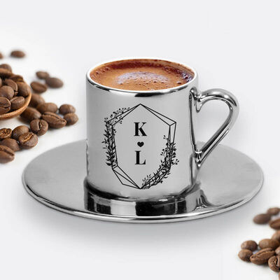 Baş Harfli Sevgiliye Hediye Kahve Fincanı - 2