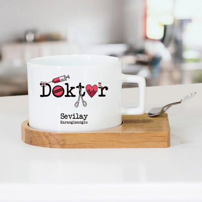 Bayan Doktorlara Özel Çay Fincanı - 1