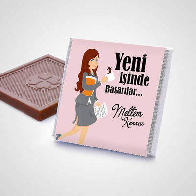 Bayana Yeni İşinde Başarılar Dilerim Çikolatası - 2