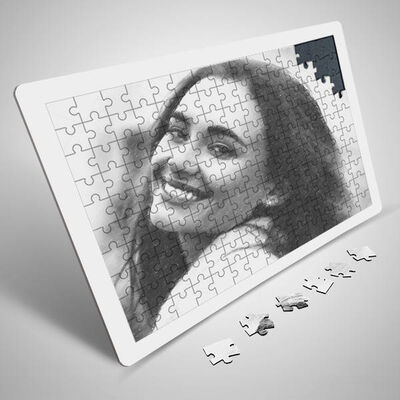 Bayanlara Özel Karakalem Efektli Puzzle - 1