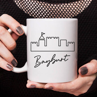 Bayburt Temalı Kupa Bardak - 1