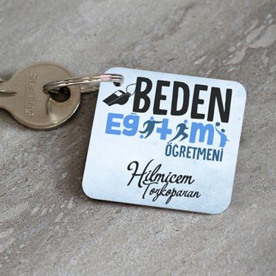 Beden Eğitimi Öğretmenine Hediye Anahtarlık - 1