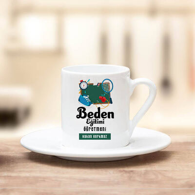 Beden Eğitimi Öğretmenlerine Hediye Kahve Fincanı - 1