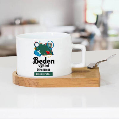 Beden Eğitimi Öğretmenlerine Özel Çay Fincanı - 1