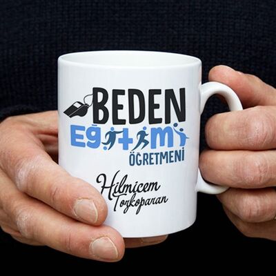 Beden Öğretmenine Hediye Kupa Bardak - 1