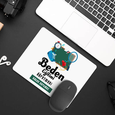Beden Öğretmenlerine Özel İsimli Mousepad - 1