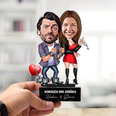 Ben Sana Mahkum Karikatürlü Biblo - 3