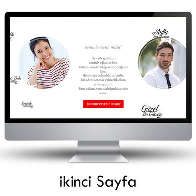 Benimle Evlenir misin WEB Sitesi - 3