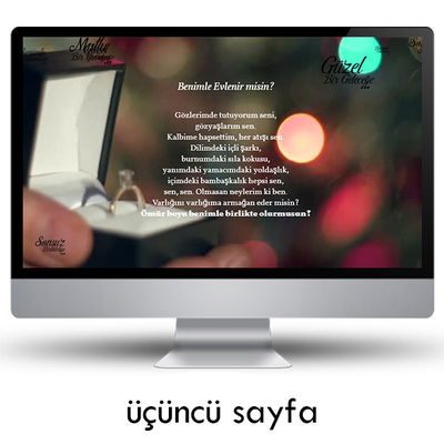 Benimle Evlenir misin WEB Sitesi - 4