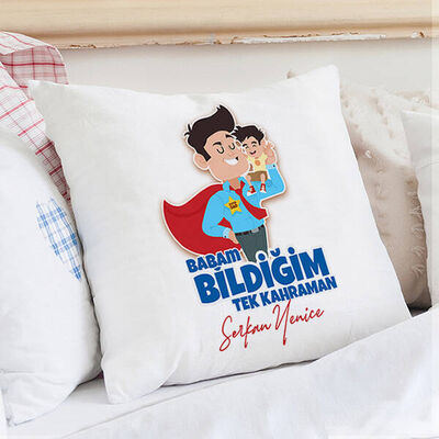Bildiğim Tek Kahraman Babam Yastık - 2