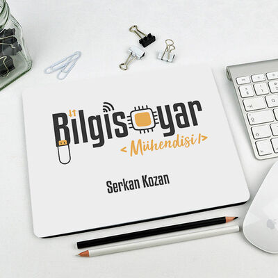 Bilgisayar Mühendislerine İsme Özel Mousepad - 1