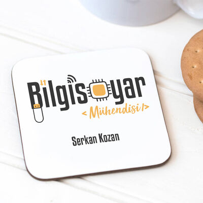 Bilgisayar Mühendislerine Özel Bardak Altlığı - 1
