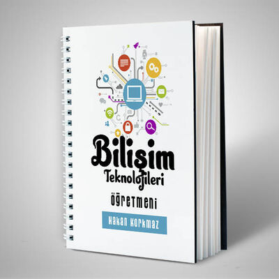 Bilişim Teknolojileri Öğretmenine Hediye Defter - 1