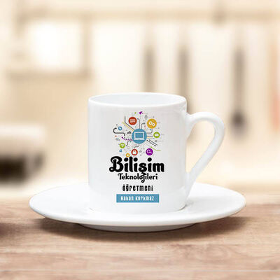 Bilişim Teknolojileri Öğretmenlerine Hediye Kahve Fincanı - 1