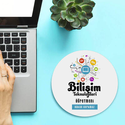 Bilişim Teknolojileri Öğretmenlerine Hediye Mousepad - 1
