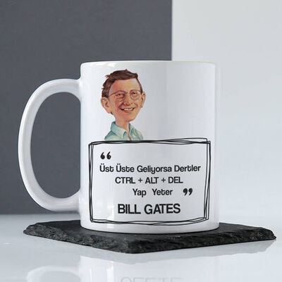 Bill Gates Esprili Kupa Bardak - 1