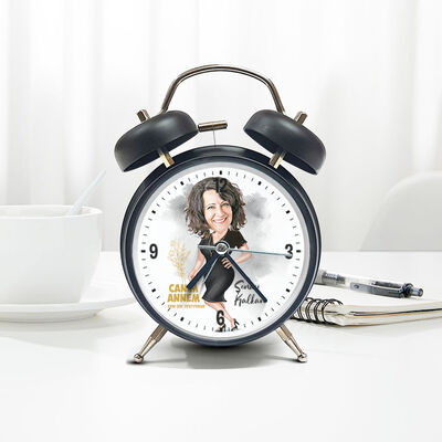Biricik Annem Karikatürlü Çalar Saat - 2