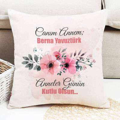 Biricik Çiçek Annem Yastığı - 1