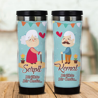Birlikte Bir Ömür 2'li Sevgili Termosları - 1