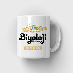 Biyoloji Öğretmeni Tasarımlı Kupa Bardak - 2