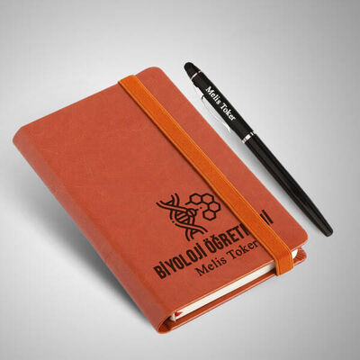 Biyoloji Öğretmenine Hediye Defter ve Kalem - 1