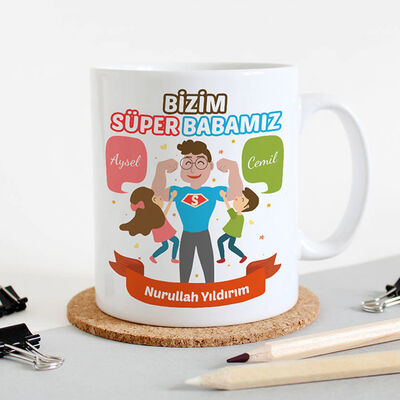 Bizim Süper Babamız Kupa Bardak - 1