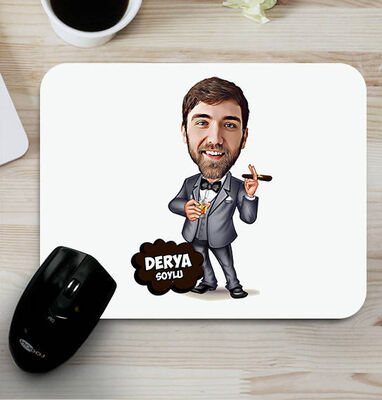 Bonkör Erkek Karikatürlü Mouse Pad - 1