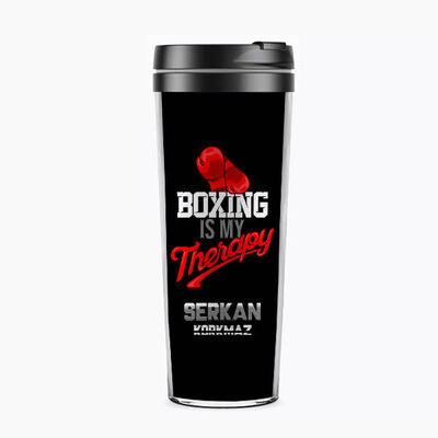 Boxing Is My Therapy Termos - 2