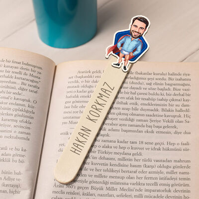 Çakma Süper Kahraman Karikatürlü Çubuk Ayraç - 1