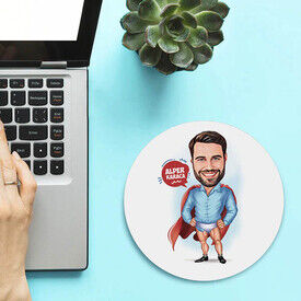 Çakma Süper Kahraman Karikatürlü Mousepad - 1