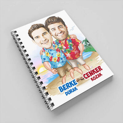 Candan Kankiler Karikatürlü Defter - 1