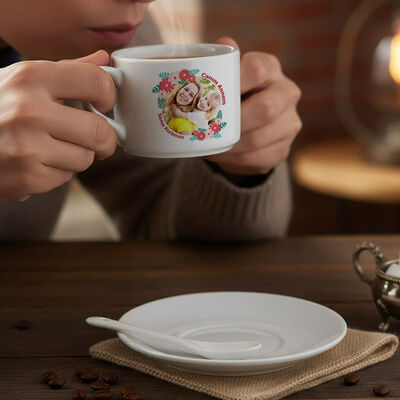 Canım Annem Fotoğraflı Nescafe Fincanı - 1
