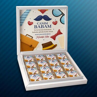 Canım Babam Çikolata Kutusu - 1