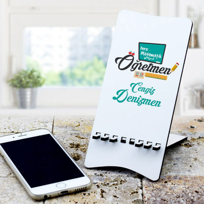 Canım Öğretmenim Temalı Telefon Standı - 1