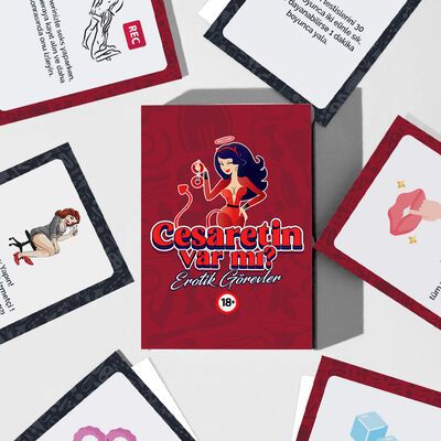 Cesaretin Var mı Erotik Kartları - 5