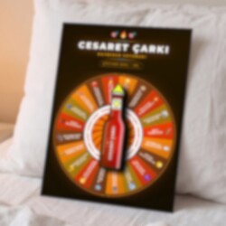 Çiftlere Özel Erotik Cesaret Çarkı Şişe Çevirme Yatak Oyunu - 1