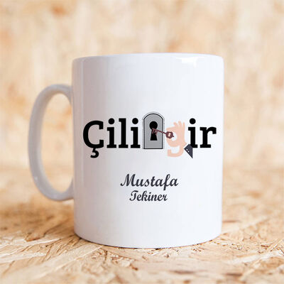 Çilingirlere İsme Özel Kupa Bardak - 1