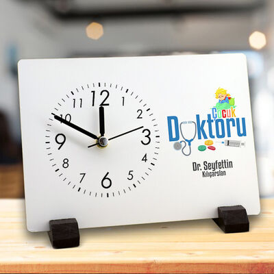 Çocuk Doktorlarına Özel Masa Saati - 1