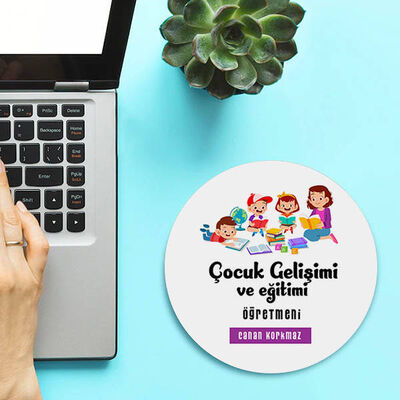 Çocuk Gelişimi Öğretmenlerine Hediye Mousepad - 1