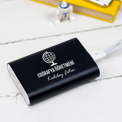 Coğrafya Öğretmenine Hediye Powerbank - 1