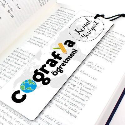 Coğrafya Öğretmenine Özel Kitap Ayracı - 1