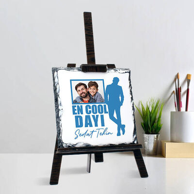 Cool Dayım Fotoğraflı Şövalye Ayaklı Taş - 1
