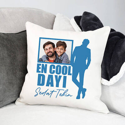 Cool Dayım Fotoğraflı Yastık - 1