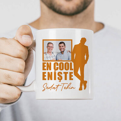 Cool Eniştem Fotoğraflı Kupa Bardak - 1