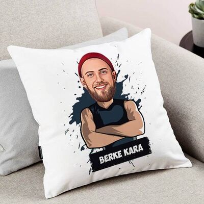 Cool Erkek Karikatürlü Yastık - 1