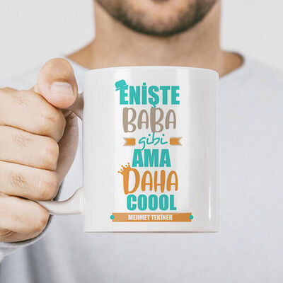 Coool Eniştem İsimli Kupa Bardak - 1