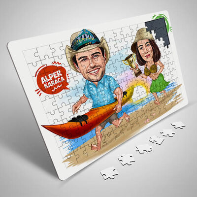 Deniz Kum ve Sen Yapboz - 1
