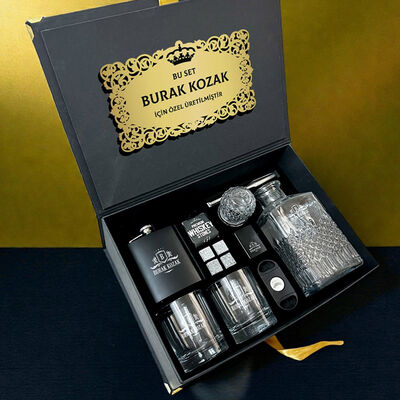 Diamond Crown Premium Viski Hediye Kutusu - 1